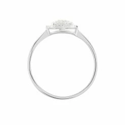 Histoire D'Or Bague Soleil D'hiver Or Blanc Diamant Divers -Colliers Fantaisie Soldes B3DFBDW527 view2