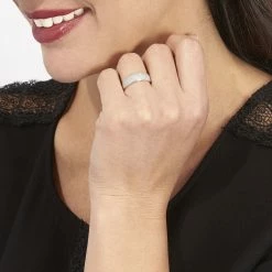 Histoire D'Or Bague Charlotte Or Blanc Diamant Divers -Colliers Fantaisie Soldes B3DFBDW529 view3