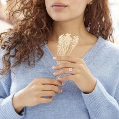 Histoire D'Or Bague Elfidiane Or Blanc Diamant -Colliers Fantaisie Soldes B3DFBDW952 model0