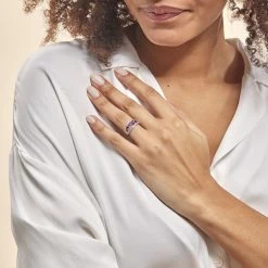 Histoire D'Or Bague Multicolore Or Blanc Amethyste Et Saphir Et Rhodolite 11 Histoire D'Or Bague Multicolore Or Blanc Amethyste Et Saphir Et Rhodolite -Colliers Fantaisie Soldes B3DFBSS218 model1