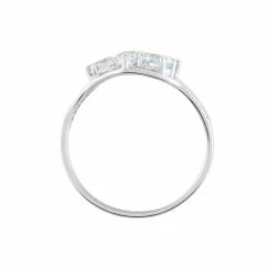 Histoire D'Or Bague Orchidee Or Blanc Topaze Oxyde De Zirconium 7 Histoire D'Or Bague Orchidee Or Blanc Topaze Oxyde De Zirconium -Colliers Fantaisie Soldes B3DFBTB745 view2