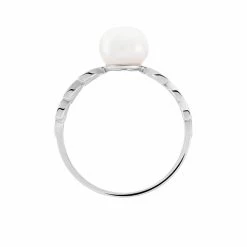 Histoire D'Or Bague Epiphania Or Blanc Oxyde De Zirconium -Colliers Fantaisie Soldes B3DFBU2260 view2