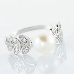 Histoire D'Or Bague Epiphania Or Blanc Oxyde De Zirconium -Colliers Fantaisie Soldes B3DFBU2260 view3