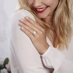Histoire D'Or Bague Or Blanc Mirel Oxyde -Colliers Fantaisie Soldes B3DFBZW0M1 model0