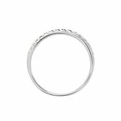 Histoire D'Or Bague Aglae Or Blanc Oxyde De Zirconium -Colliers Fantaisie Soldes B3DFBZW602 view2