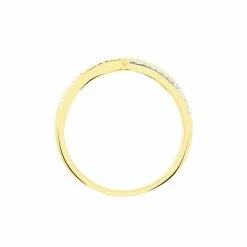 Histoire D'Or Bague Elyne Or Jaune Diamant 6 Histoire D'Or Bague Elyne Or Jaune Diamant -Colliers Fantaisie Soldes B3DFJDW00N view2