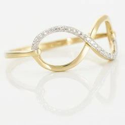 Histoire D'Or Bague Varina Or Jaune Diamant -Colliers Fantaisie Soldes B3DFJDW01R view3