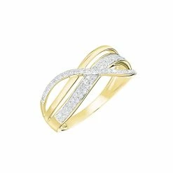Histoire D'Or Bague Emilie Or Jaune Diamant
