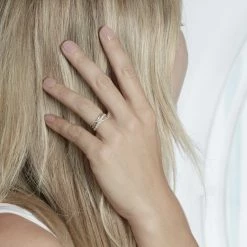 Histoire D'Or Bague Emilie Or Jaune Diamant -Colliers Fantaisie Soldes B3DFJDW0BB model1