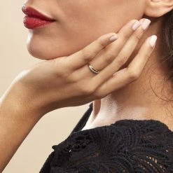 Histoire D'Or Bague Arslane Or Jaune Diamant -Colliers Fantaisie Soldes B3DFJDW0QU model0