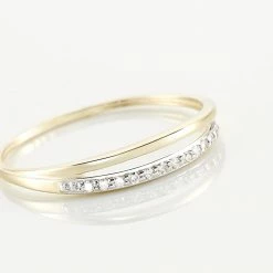 Histoire D'Or Bague Arslane Or Jaune Diamant -Colliers Fantaisie Soldes B3DFJDW0QU view3
