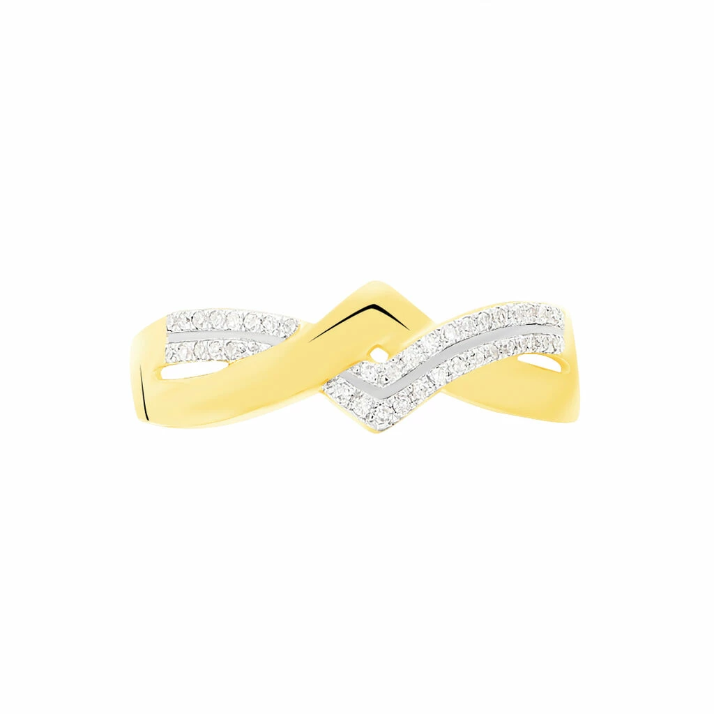 Histoire D'Or Bague Morgana Or Jaune Diamant 2 Histoire D'Or Bague Morgana Or Jaune Diamant – Image 2