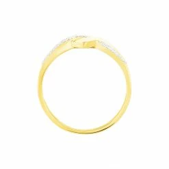 Histoire D'Or Bague Morgana Or Jaune Diamant 6 Histoire D'Or Bague Morgana Or Jaune Diamant -Colliers Fantaisie Soldes B3DFJDW0S1 view2