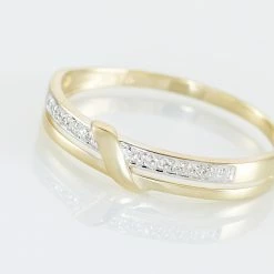 Histoire D'Or Bague Daynis Or Jaune Diamant -Colliers Fantaisie Soldes B3DFJDW16X view2