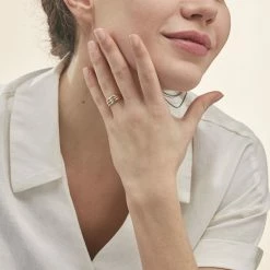 Histoire D'Or Bague Grasiella Or Jaune Diamant 8 Histoire D'Or Bague Grasiella Or Jaune Diamant -Colliers Fantaisie Soldes B3DFJDW18U model0