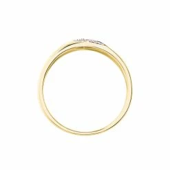 Histoire D'Or Bague Grasiella Or Jaune Diamant 7 Histoire D'Or Bague Grasiella Or Jaune Diamant -Colliers Fantaisie Soldes B3DFJDW18U view2