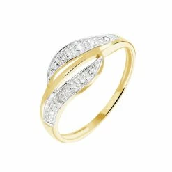 Histoire D'Or Bague Calypso Or Jaune Diamant