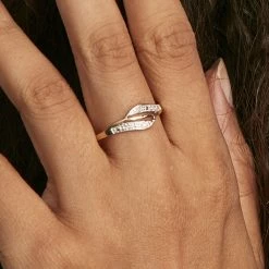 Histoire D'Or Bague Calypso Or Jaune Diamant -Colliers Fantaisie Soldes B3DFJDW198 model1