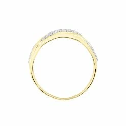 Histoire D'Or Bague Admète Or Jaune Diamant -Colliers Fantaisie Soldes B3DFJDW1OQ view2