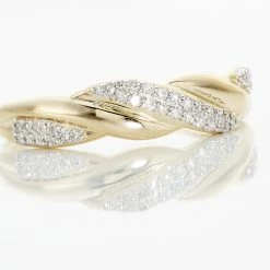 Histoire D'Or Bague Admète Or Jaune Diamant -Colliers Fantaisie Soldes B3DFJDW1OQ view3