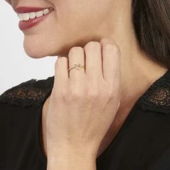 Histoire D'Or Bague Mona-lisa Or Jaune Diamant -Colliers Fantaisie Soldes B3DFJDW233 model0