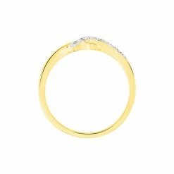 Histoire D'Or Bague Mona-lisa Or Jaune Diamant -Colliers Fantaisie Soldes B3DFJDW233 view2