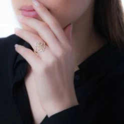 Histoire D'Or Bague Marie-christel Or Jaune Diamant -Colliers Fantaisie Soldes B3DFJDW267 model0