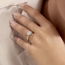 Histoire D'Or Bague Rasha Or Jaune Diamant -Colliers Fantaisie Soldes B3DFJDW2XR model1