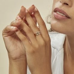 Histoire D'Or Bague Joassine Or Jaune Diamant -Colliers Fantaisie Soldes B3DFJDW3AD model0