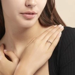 Histoire D'Or Bague Josane Or Jaune Diamant -Colliers Fantaisie Soldes B3DFJDW3AF model0