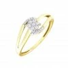 Histoire D'Or Bague Melinia Or Jaune Diamant