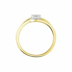Histoire D'Or Bague Melinia Or Jaune Diamant -Colliers Fantaisie Soldes B3DFJDW3YY view2