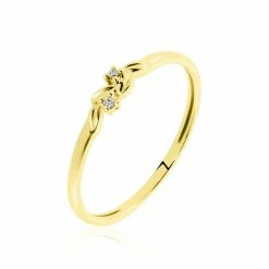 Histoire D'Or Bague Or Jaune Ulpia Diamants