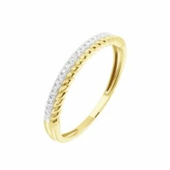 Histoire D'Or Bague Or Jaune Uxella Diamants