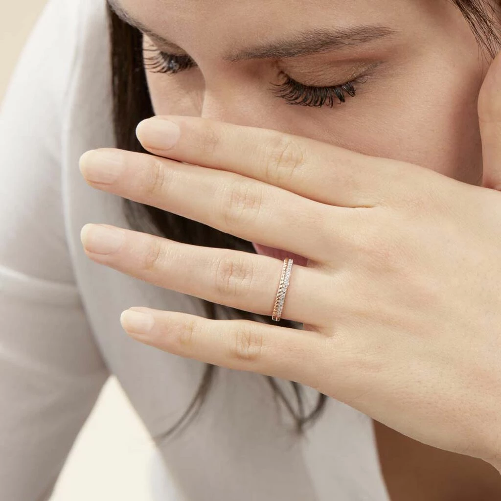 Histoire D'Or Bague Or Jaune Uxella Diamants 5 Histoire D'Or Bague Or Jaune Uxella Diamants – Image 5