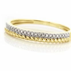 Histoire D'Or Bague Or Jaune Uxella Diamants 9 Histoire D'Or Bague Or Jaune Uxella Diamants -Colliers Fantaisie Soldes B3DFJDW44X view3