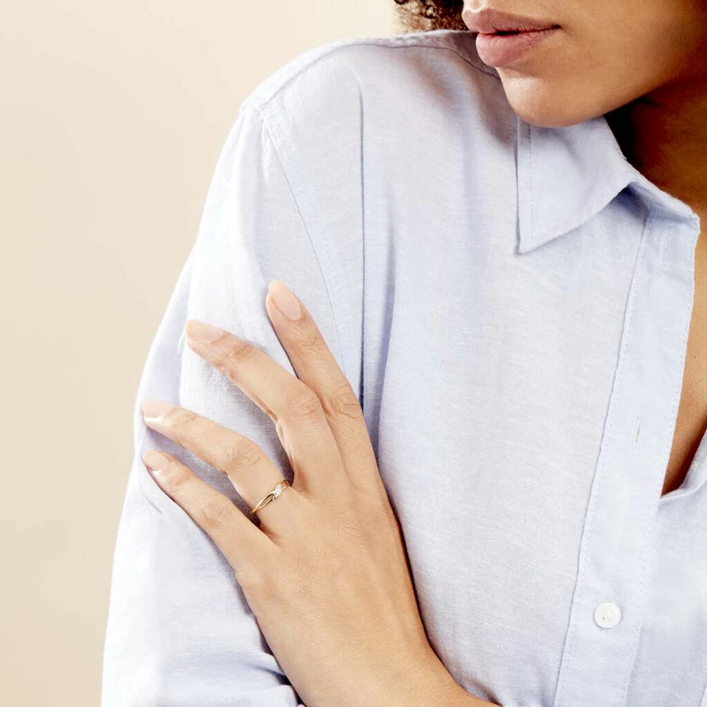 Histoire D'Or Bague Or Jaune Unora Diamants 5 Histoire D'Or Bague Or Jaune Unora Diamants – Image 5