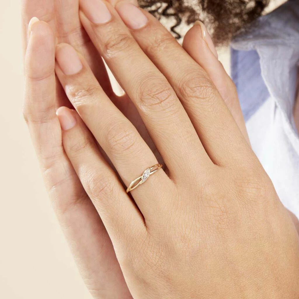 Histoire D'Or Bague Or Jaune Unora Diamants 6 Histoire D'Or Bague Or Jaune Unora Diamants – Image 6