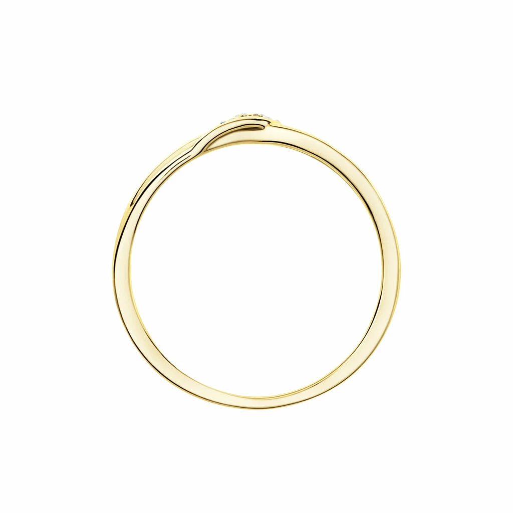Histoire D'Or Bague Or Jaune Unora Diamants 3 Histoire D'Or Bague Or Jaune Unora Diamants – Image 3