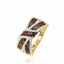 Histoire D'Or Bague Agnes Or Jaune Diamant