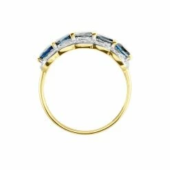 Histoire D'Or Bague Multipierres Or Jaune Margaux Topaze -Colliers Fantaisie Soldes B3DFJT5597 view2