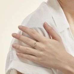 Histoire D'Or Bague Lovana Or Jaune Oxyde De Zirconium -Colliers Fantaisie Soldes B3DFJZW001 model0