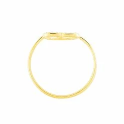 Histoire D'Or Bague Lovana Or Jaune Oxyde De Zirconium -Colliers Fantaisie Soldes B3DFJZW001 view2