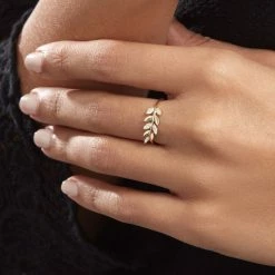 Histoire D'Or Bague Nahia Or Jaune Oxyde De Zirconium -Colliers Fantaisie Soldes B3DFJZW02S model1