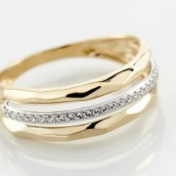 Histoire D'Or Bague Mauna Or Jaune Oxyde De Zirconium -Colliers Fantaisie Soldes B3DFJZW03J view3