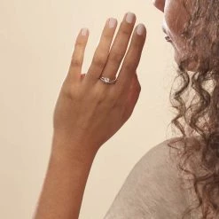 Histoire D'Or Bague Mohira Or Jaune Oxyde De Zirconium -Colliers Fantaisie Soldes B3DFJZW03M model1