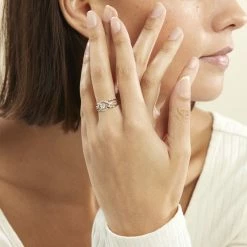 Histoire D'Or Bague Rozena Or Jaune Oxyde De Zirconium -Colliers Fantaisie Soldes B3DFJZW0G4 model0