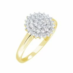 Histoire D'Or Bague Mireya Or Jaune Oxydes