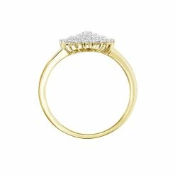 Histoire D'Or Bague Mireya Or Jaune Oxydes 7 Histoire D'Or Bague Mireya Or Jaune Oxydes -Colliers Fantaisie Soldes B3DFJZW0M2 view2