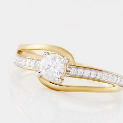 Histoire D'Or Bague Armelle Or Jaune Oxyde -Colliers Fantaisie Soldes B3DFJZW0NL view3